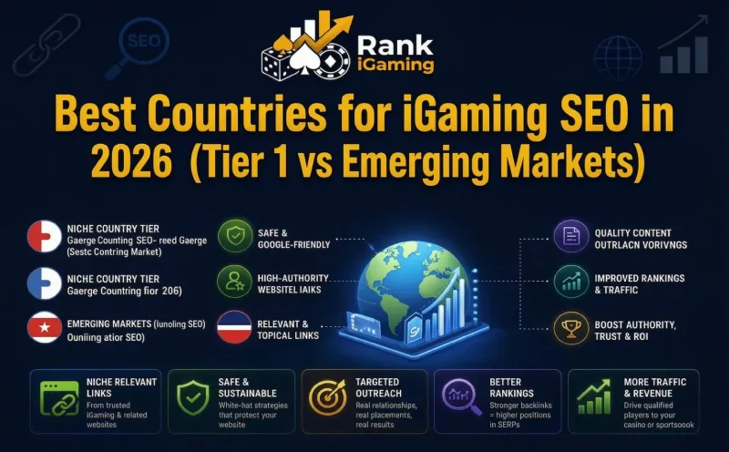Best Countries for iGaming SEO 2026: Tier 1 vs Emerging