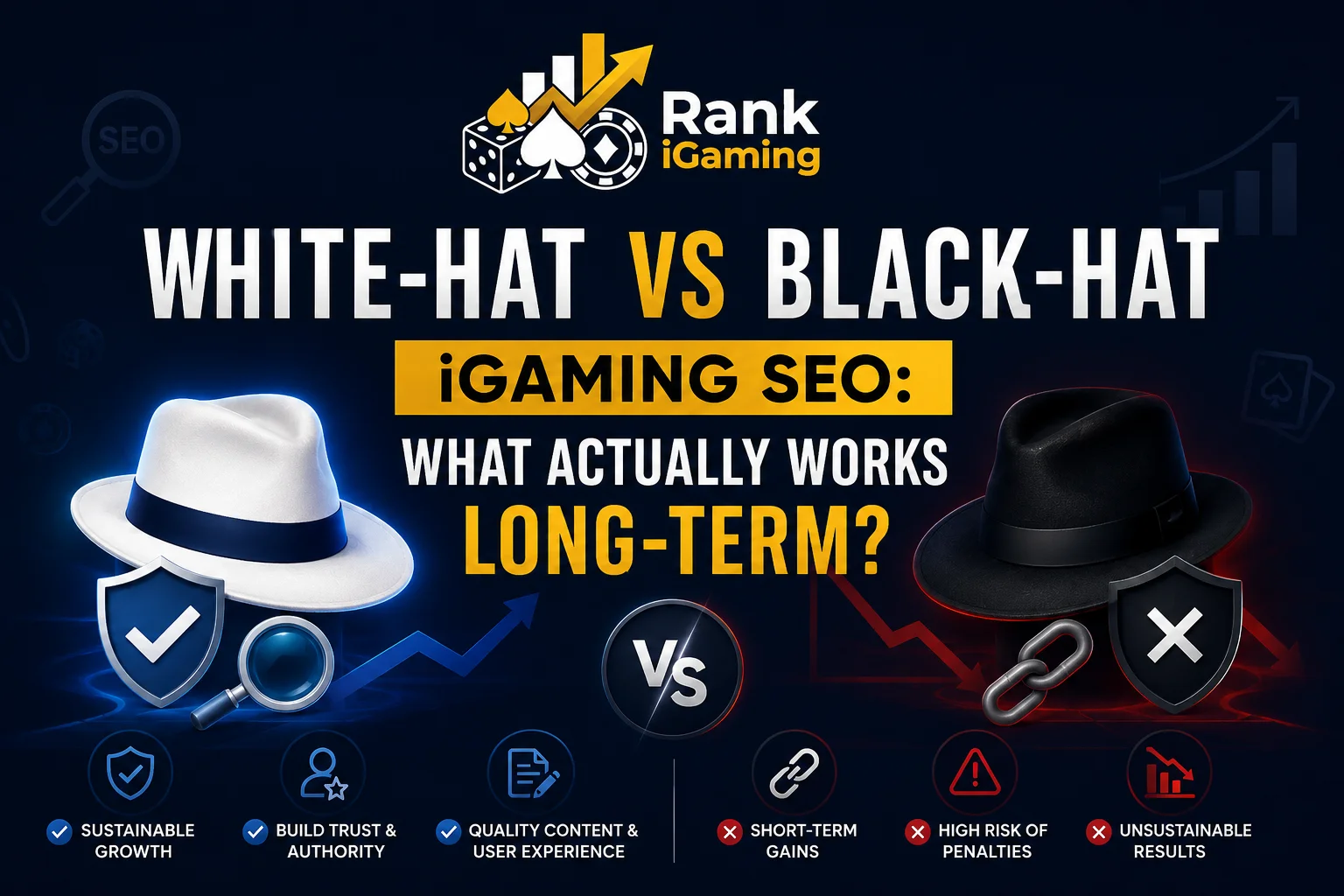 White Hat vs Black Hat iGaming SEO: What Works?