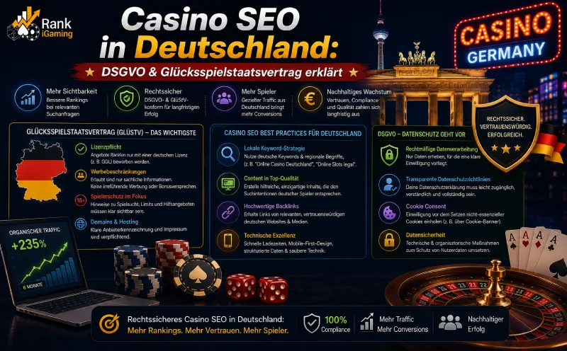 Casino SEO in Deutschland: DSGVO