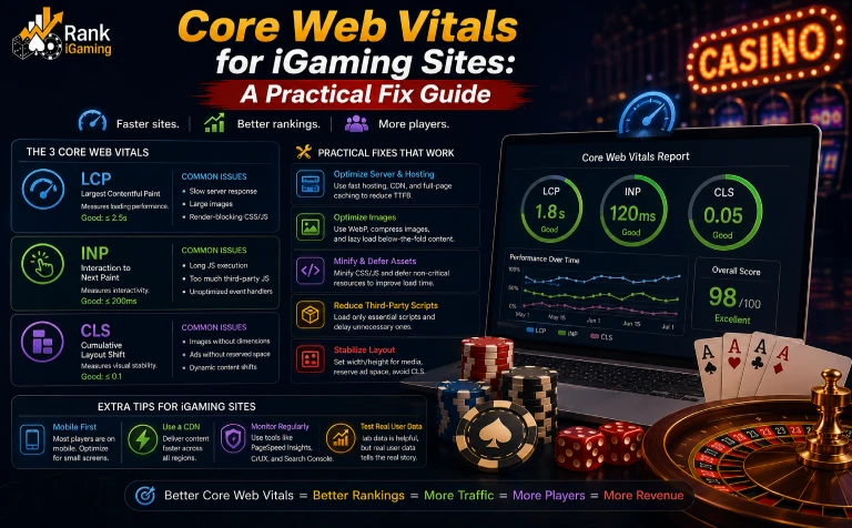 Core Web Vitals for iGaming Sites