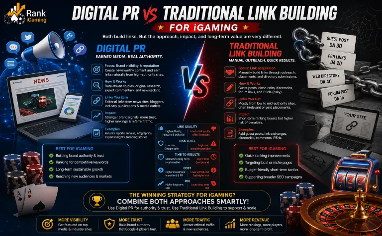 Digital PR vs Traditional Link Building