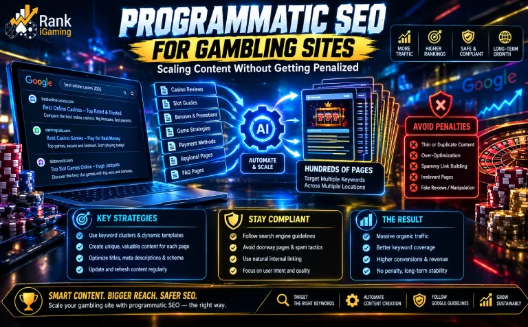 Programmatic SEO for Gambling Sites